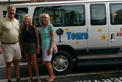 Tour Beaufort de Pat Conroy en carrito de golf Tour Beaufort de Pat Conroy en carrito de golf
