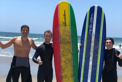 Lección de surf en grupo para 2 con un entrenador de surf local en Jacksonville