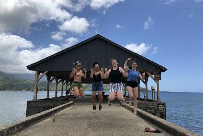 Búsqueda del tesoro salvaje de Hanalei Kauai Búsqueda del tesoro salvaje de Hanalei Kauai