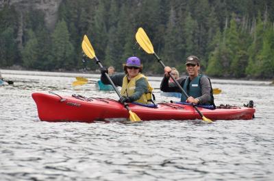 Excursión por la costa de Ketchikan: Isla Eagle y kayak en el mar