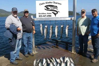 Charters de pesca de salmón de Ketchikan