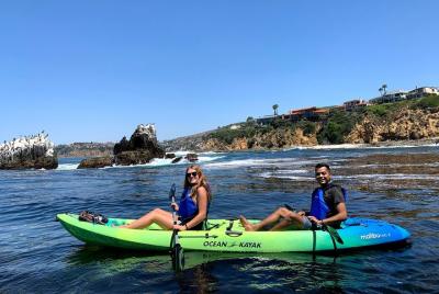 Tour de kayak en el océano abierto de Laguna Beach con avistamientos de leones marinos