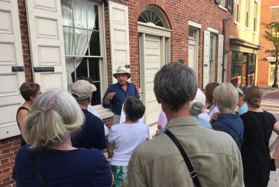 Excursión a pie por ferrocarril subterráneo-Ciudad de Lancaster, PA, EE. UU.