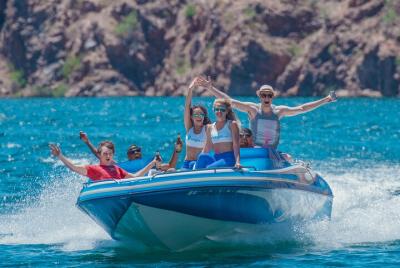 VIP Ultimate Speed Boats y Aventura de disparos con ametralladoras con la presa Hoover VIP Ultimate Speed Boats y Aventura de disparos con ametralladoras con la presa Hoover