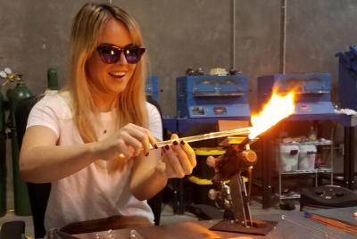 Una aventura en Glassblowing de Torch Una aventura en Glassblowing de Torch
