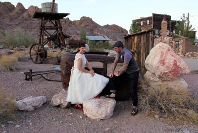 Ceremonia de boda: Nelson Ghost Town Ceremonia de boda: Nelson Ghost Town