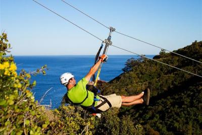Excursión de un día a la isla Catalina desde Los Ángeles con Zipline Adventure