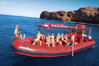 Aventura de esnórquel en Molokini y tortugas verdes desde Maui para grupos pequeños Aventura de esnórquel en Molokini y tortugas verdes desde Maui para grupos pequeños