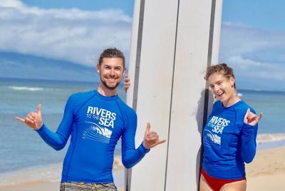 Lección privada de surf para dos cerca de Lahaina Lección privada de surf para dos cerca de Lahaina