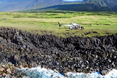 Recorrido en helicóptero a Hana y Haleakala en Maui con aterrizaje en el acantilado Recorrido en helicóptero a Hana y Haleakala en Maui con aterrizaje en el acantilado