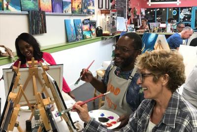 Island Art Party en Maui en Kihei Island Art Party en Maui en Kihei