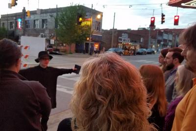 Paseo fantasma a pie en Memphis