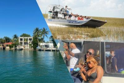 Miami: Everglade Airboat Miami City Tour y crucero de 90 minutos Crucero por la bahía de Biscayne Miami: Everglade Airboat Miami City Tour y crucero de 90 minutos Crucero por la bahía de Biscayne