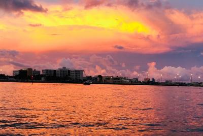 Hora del atardecer en Miami Hora del atardecer en Miami