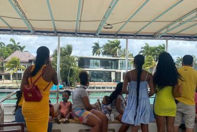 Crucero de 90 minutos por la bahía de Biscayne en Miami con autobús turístico y Sky Wheel opcionales Crucero de 90 minutos por la bahía de Biscayne en Miami con autobús turístico y Sky Wheel opcionales