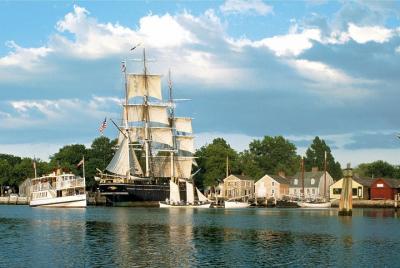 Entrada a Mystic Seaport Entrada a Mystic Seaport