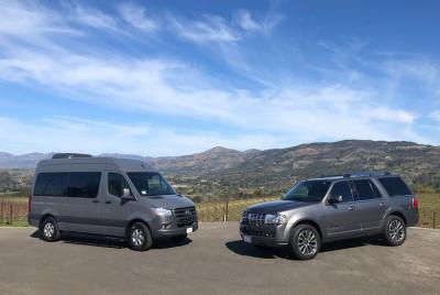 Tour de lujo en furgoneta Sprinter para 10 pasajeros por la región vinícola de Napa Sonoma