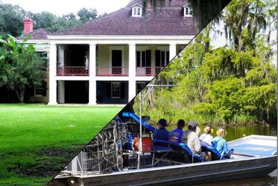 Destrehan Plantation y Large Airboat Tour Combo de Nueva Orleans