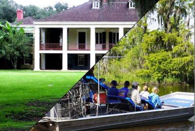 Destrehan Plantation y Small Airboat Combo Tour de Nueva Orleans