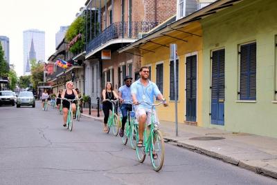 Recorrido en bicicleta para grupos pequeños por el corazón de la ciudad de Nueva Orleans