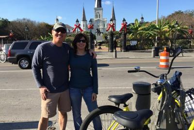 Recorrido en bicicleta por grupos pequeños de historia y lugares de interés de Nueva Orleans