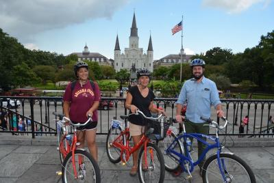 Tour en bicicleta por el barrio francés de Nueva Orleans