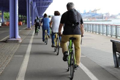 Recorrido guiado en bicicleta de día completo de Nueva York, además de cruzar el puente de Brooklyn
