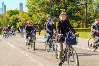 Tour guiado en bicicleta por Central Park en francés