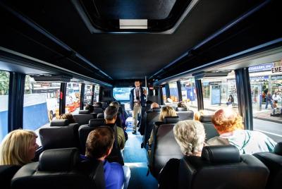 Recorrido en autobús de lujo por la ciudad de Nueva York y crucero por el puerto