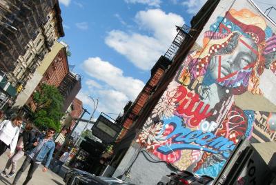 Aceras y rascacielos: el arte callejero es así