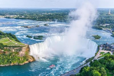Excursión de un día a las cataratas del Niágara desde Manhattan en helicóptero
