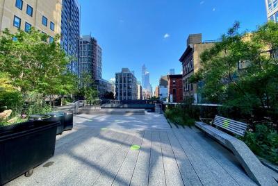 Recorrido a pie privado autoguiado en High Line Elevated Park y Hudson Yards