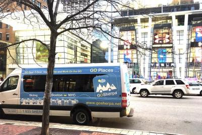 Transporte de puerta a puerta asequible y seguro para COVID (de Nueva York a Boston)