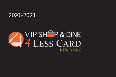 Tarjeta VIP Shop & Dine 4Less de Nueva York