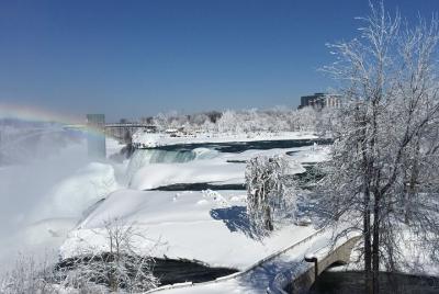 Tour de las Cataratas del Niágara Winter Wonderland USA (grupos pequeños)