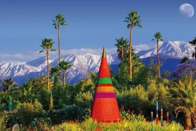 Recorridos por jardines desde Marrakech, Jardín Anima Jardín Majorelle y Jardín Menara