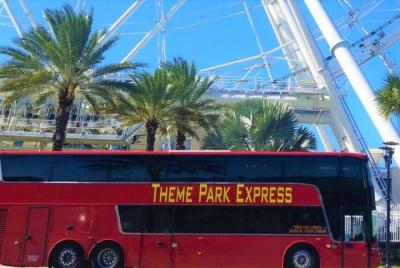Transporte expreso del parque temático a Walt Disney World o Universal Orlando Transporte expreso del parque temático a Walt Disney World o Universal Orlando