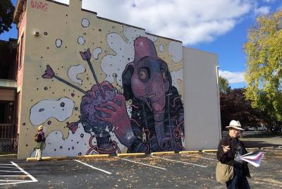 ¿Te mentiría yo? Paseos murales