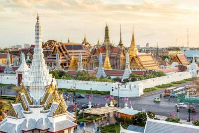 Bangkok Royal Road - Top 3 principales monumentos (Gran Palacio, 
