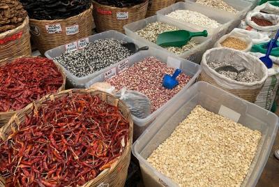 Degustación de comida vegetariana transfronteriza desde San Diego