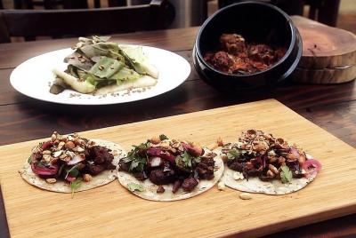 Degustación de comida gourmet mexicana desde San Diego
