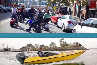 Super Saver: auto-guía de Speed Boat Adventure y iRide GPS Guided ScooterTour Super Saver: auto-guía de Speed Boat Adventure y iRide GPS Guided ScooterTour