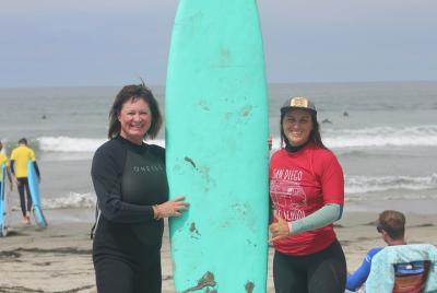 Retiro de surf de 1 día para adultos en San Diego Retiro de surf de 1 día para adultos en San Diego