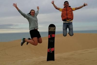 Sandboarding (sandsurfing) con almuerzo en casa bereber