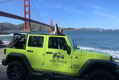 Tour de 3 horas en jeep con techo descubierto en grupo privado por San Francisco Tour de 3 horas en jeep con techo descubierto en grupo privado por San Francisco