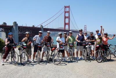 Tour guiado en bicicleta: el puente Golden Gate Twilight Tour