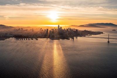 Tour en vuelo al atardecer por San Francisco
