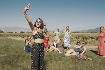 Un tour social de vino desde Solvang