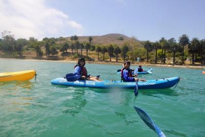 Tour en kayak por la costa cerca de Santa Bárbara