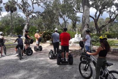 Recorrido en segway en el cementerio histórico de Buenaventura en Savannah